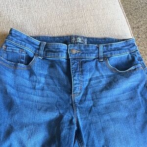 Chico’s So Slimming Blue Jeans